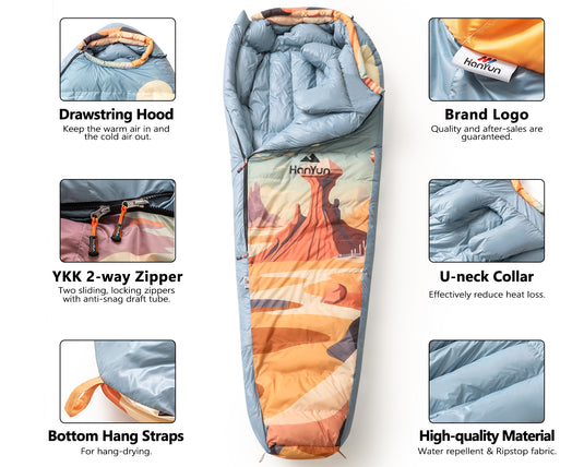 Desert Down Sleeping Bag