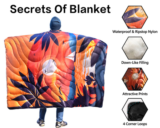 Sunset Mirage Blanket